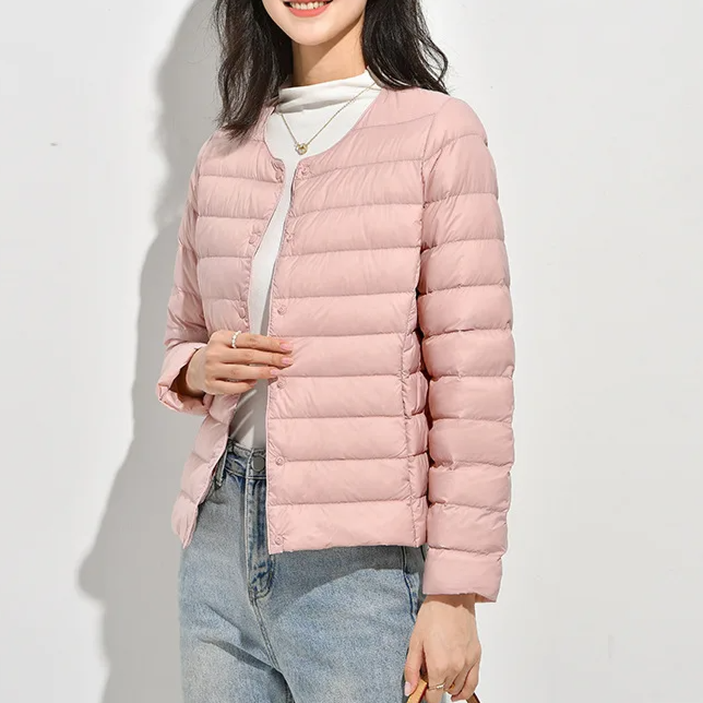 Luma Leichte Daunenjacken für Damen | Warm, Slim Fit, Packbar