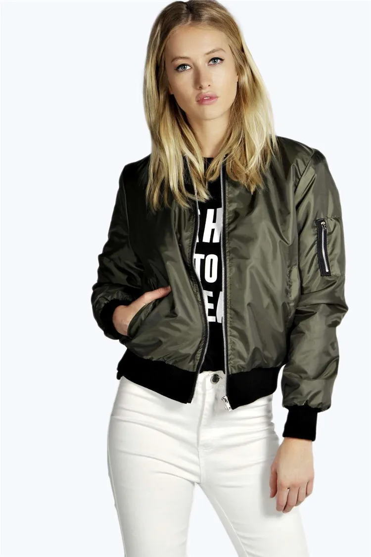 Lunessa Leichte Bomberjacken für Damen | Zipper, sportlich & elegant für Alltag & Freizeit