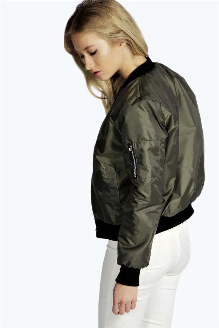 Lunessa Leichte Bomberjacken für Damen | Zipper, sportlich & elegant für Alltag & Freizeit