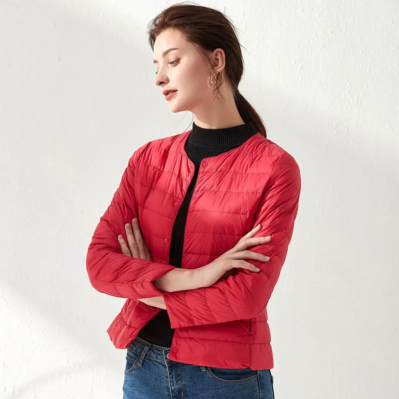 Luma Leichte Daunenjacken für Damen | Warm, Slim Fit, Packbar