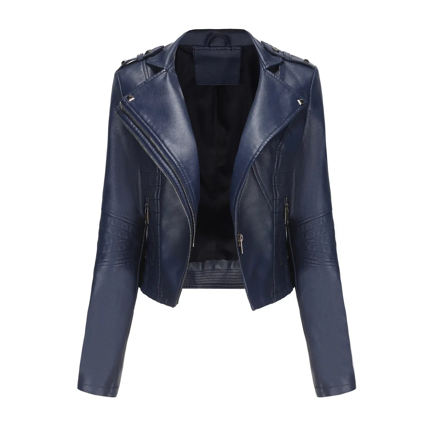Lana_Bikerjacke_aus_Kunstleder_f_r_Damen_Kurz_Figurbetont_Punk-Stil-14