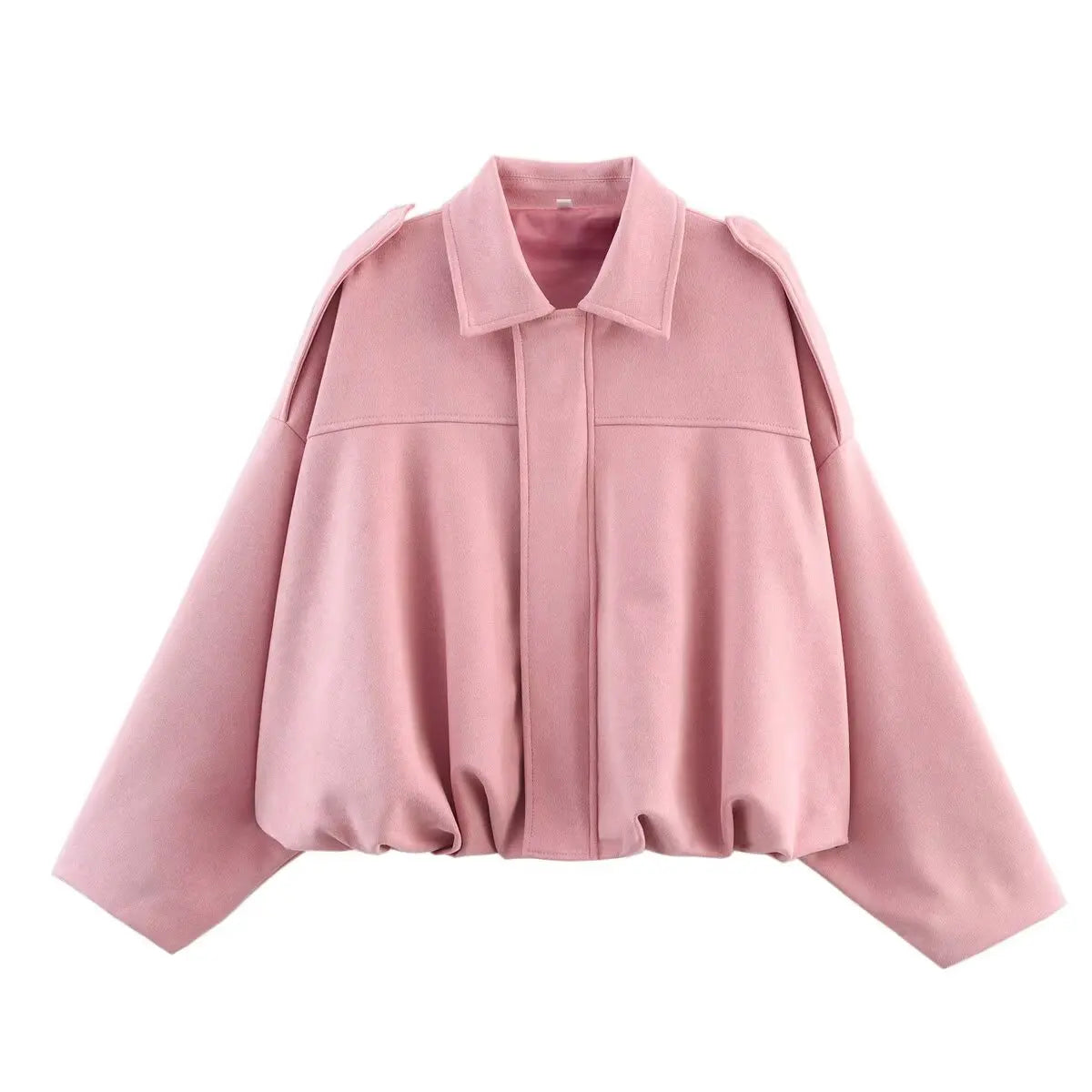 Lira Jacke Damen Aus Wildleder Modisch | Locker, Mit Revers, Trendy 10