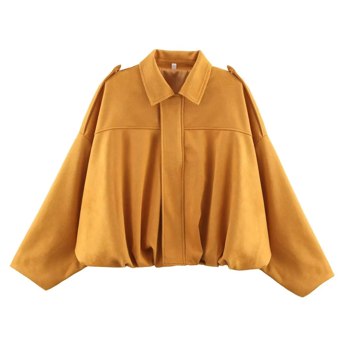 Lira Jacke Damen Aus Wildleder Modisch | Locker, Mit Revers, Trendy 7