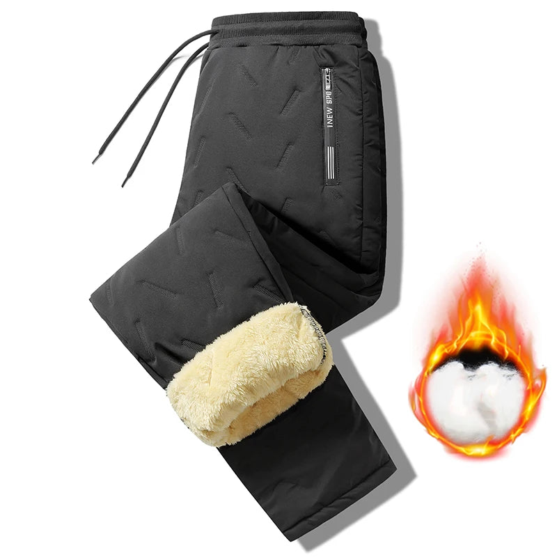 Luno Hose Warm Plüsch für Damen | Gerade, Bequem, Kaltbeständig 2