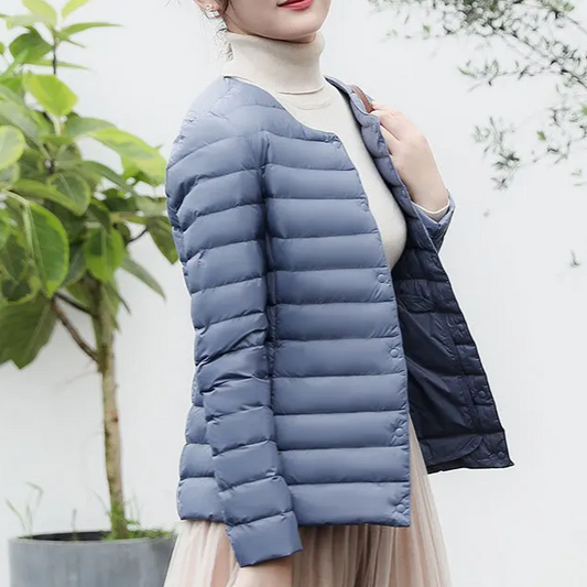 Luma Leichte Daunenjacken für Damen | Warm, Slim Fit, Packbar