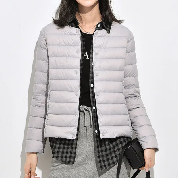 Luma Leichte Daunenjacken für Damen | Warm, Slim Fit, Packbar