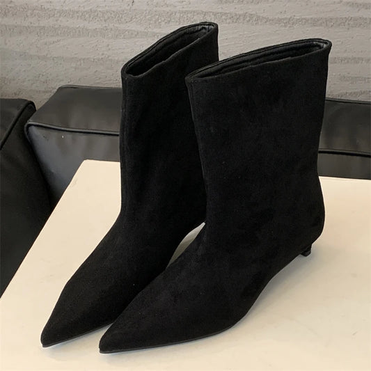 Eilyken Elegante Stiefeletten für Damen | Dünner Absatz, Modern, Vielseitig 1