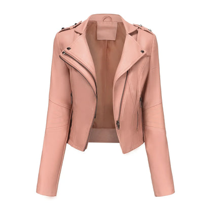 Lana_Bikerjacke_aus_Kunstleder_f_r_Damen_Kurz_Figurbetont_Punk-Stil-11