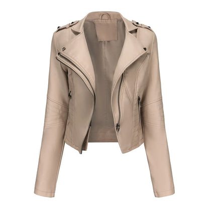Lana_Bikerjacke_aus_Kunstleder_f_r_Damen_Kurz_Figurbetont_Punk-Stil-16