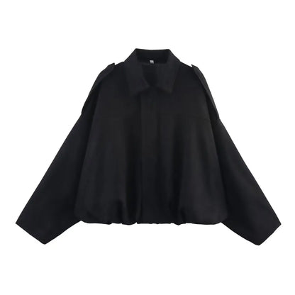 Lira Jacke Damen Aus Wildleder Modisch | Locker, Mit Revers, Trendy 9